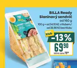 Billa BILLA Ready Slaninový sendvič od nabídka