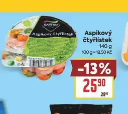 Billa Aspikový čtyřlístek nabídka