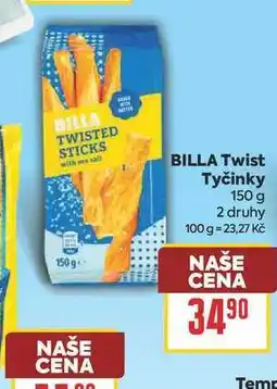Billa BILLA Twist Tyčinky nabídka