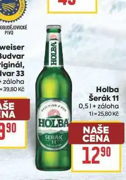 Billa Holba Šerák 11 nabídka