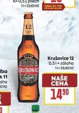 Billa Krušovice 12 nabídka