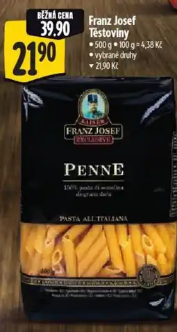 Albert Franz Josef Testoviny nabídka