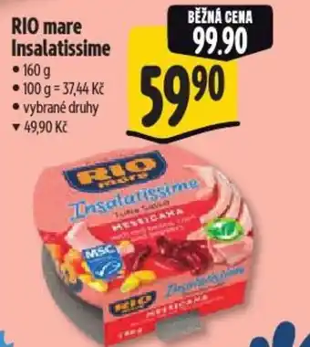 Albert RIO mare Insalatissime nabídka