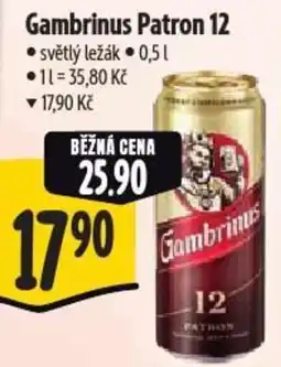 Albert Gambrinus Patron 12 nabídka