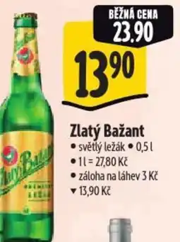 Albert Zlatý Bažant nabídka