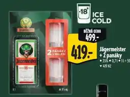Albert Jägermeister + 2 panáky nabídka