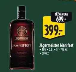 Albert Jägermeister Manifest nabídka