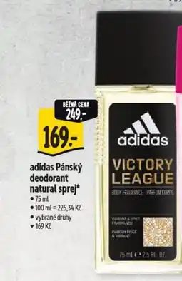 Albert Adidas Pánský deodorant natural sprej nabídka