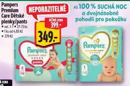 Albert Pampers Premium Care Dětské plenky/pants nabídka