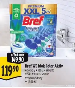 Albert Bref WC blok Color Aktiv nabídka
