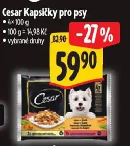 Albert Cesar Kapsičky pro psy nabídka