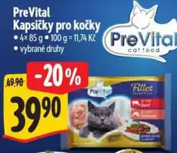 Albert PreVital Kapsičky pro kočky nabídka
