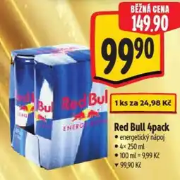 Albert Red Bull 4pack nabídka