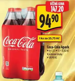 Albert Coca-Cola 4pack nabídka