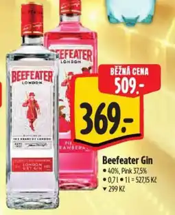 Albert Beefeater Gin nabídka
