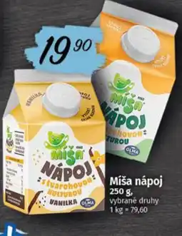 Coop Míša nápoj nabídka