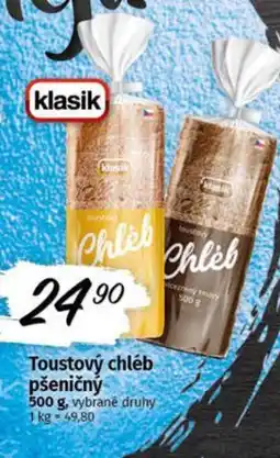 Coop Toustový chléb pšeničný nabídka