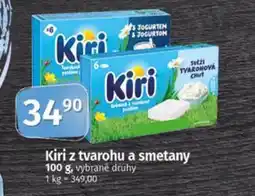 Coop Kiri z tvarohu a smetany nabídka