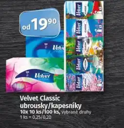 Coop Velvet Classic ubrousky/kapesníky nabídka
