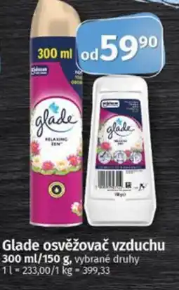 Coop Glade osvěžovač vzduchu nabídka