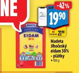 Albert MADETA Jihočeský eidam 30% - plátky nabídka