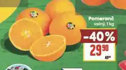 Billa Pomeranče nabídka