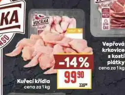 Billa Kuřecí křídla nabídka