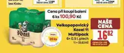 Billa Pivo velkopopovický kozel 11 nabídka