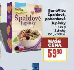 Billa Bonavita lupínky pohankové, špaldové nabídka
