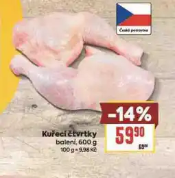 Billa Kuřecí čtvrtky nabídka