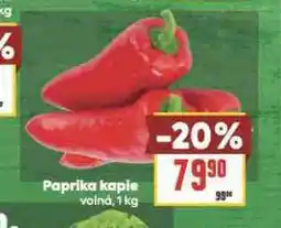 Billa Paprika kapie nabídka