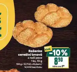 Billa Raženka cereální tmavá nabídka