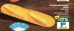 Billa Francouzská bageta světlá nabídka