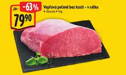 Albert Vepřová pečeně bez kosti - v celku nabídka