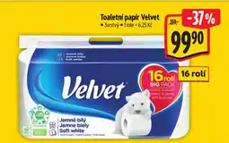 Albert Toaletní papír Velvet nabídka