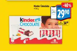 Albert Kinder Čokoláda nabídka