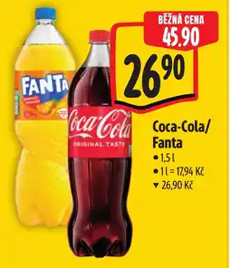Albert Coca-Cola / Fanta nabídka