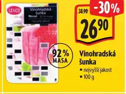 Albert Vinohradská šunka nabídka