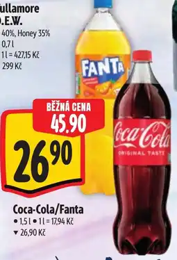 Albert Coca-Cola/Fanta nabídka