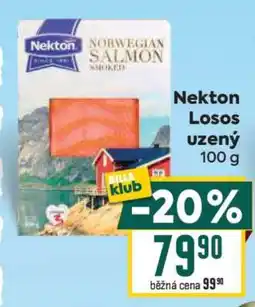 Billa Nekton Losos uzený 100 g nabídka