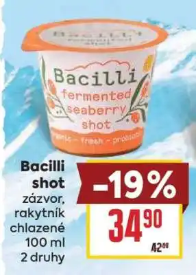 Billa Bacilli shot nabídka