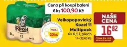 Billa Velkopopovický Kozel 11 Multipack nabídka