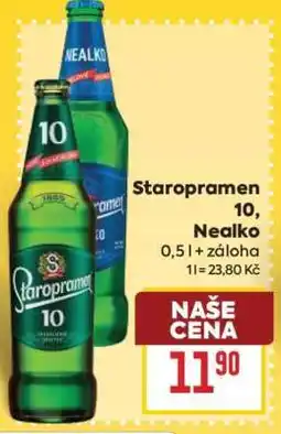 Billa Staropramen 10, Nealko nabídka