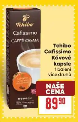 Billa Tchibo Cafissimo Kávové kapsle nabídka