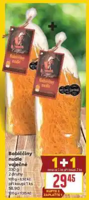 Billa Babiččiny Nudle vaječné nabídka
