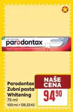 Billa Parodontax Zubní pasta Whitening nabídka