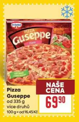 Billa Pizza Guseppe nabídka