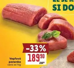 Billa Vepřová panenka nabídka