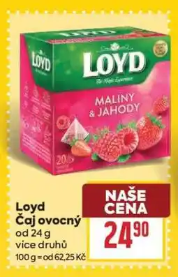 Billa Loyd čaj ovocný nabídka