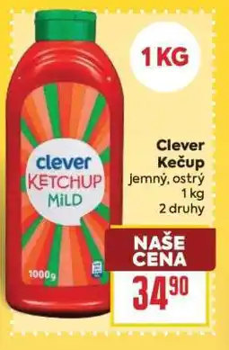 Billa Clever Kečup nabídka